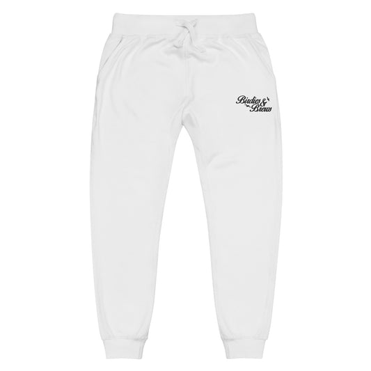 Birdies & Brews Embroidered fleece sweatpants